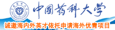 内射黄中国药科大学诚邀海内外英才依托申请海外优青项目